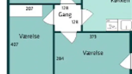 Værelser i Hellerup - billede 6