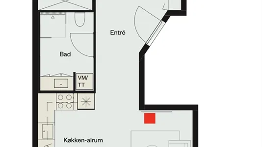 Værelser i København S - billede 12